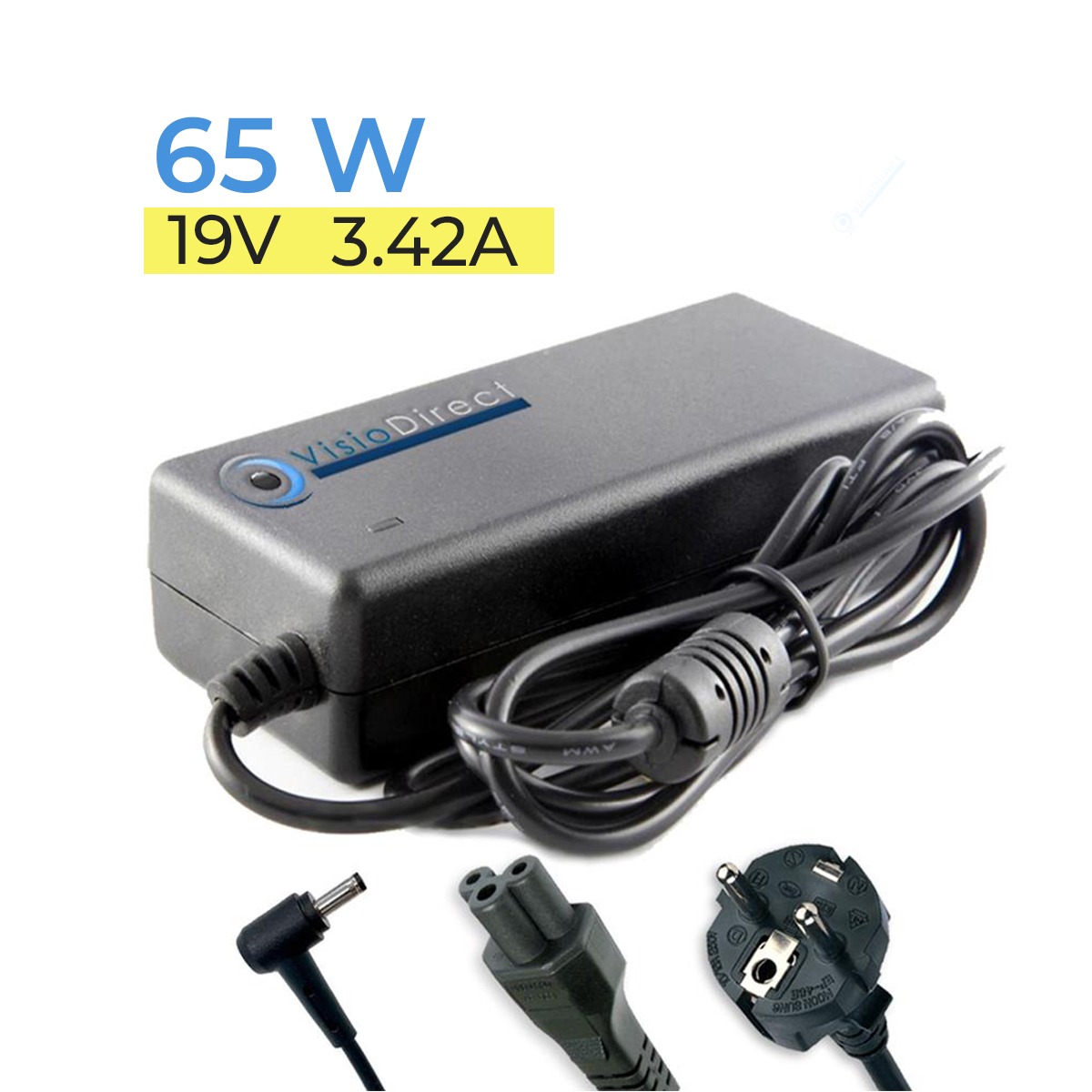 65W Chargeur Alimentation comp...